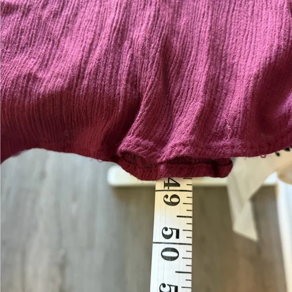 Lovely Day Plum Purple Dark Romantic Boho Lace Maxi Dress (M) Whimsigoth Wedding - Picture 13 of 16